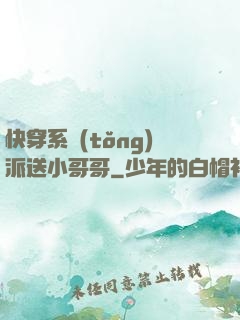 快穿系統(tǒng)派送小哥哥