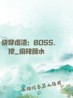 快穿虐渣：BOSS，輕點撩