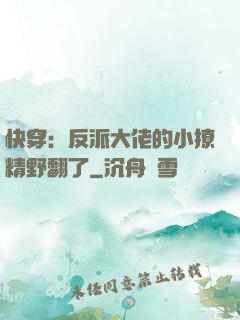 快穿：反派大佬的小撩精野翻了