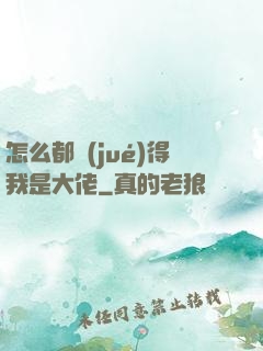怎么都覺(jué)得我是大佬