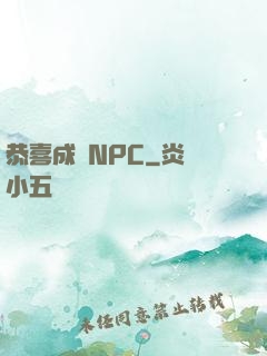 恭喜成為NPC