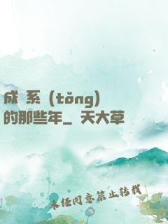成為系統(tǒng)的那些年