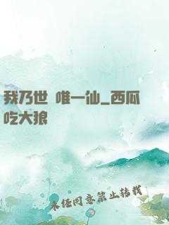我乃世間唯一仙