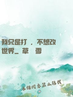 我只是打鐵，不想改變世界