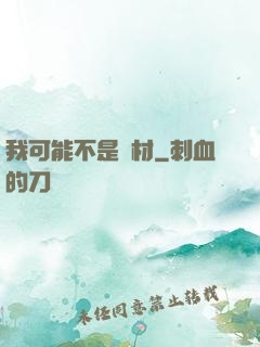我可能不是廢材