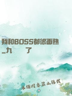 我和BOSS都很面熟
