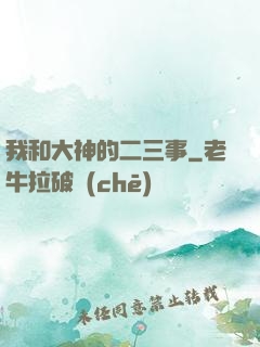 我和大神的二三事