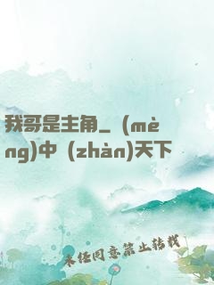 我哥是主角