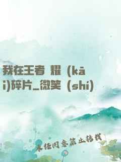 我在王者榮耀開(kāi)碎片