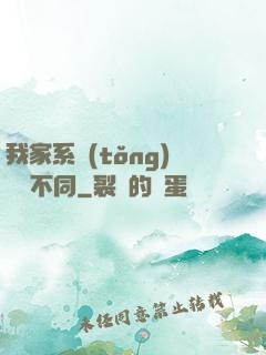 我家系統(tǒng)與眾不同