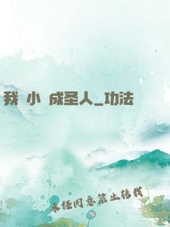我寫小說成圣人