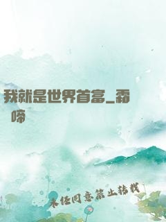 我就是世界首富