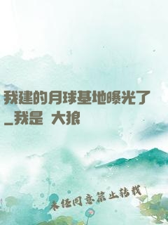 我建的月球基地曝光了