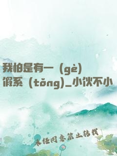 我怕是有一個(gè)假系統(tǒng)