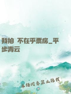 我拍戲不在乎票房