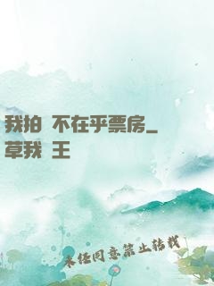 我拍戲不在乎票房
