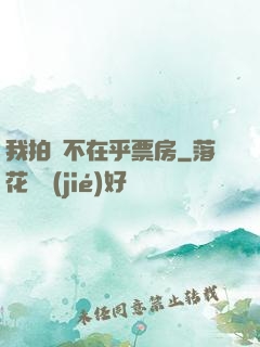 我拍戲不在乎票房