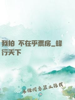 我拍戲不在乎票房