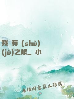 我擁有數(shù)據(jù)之眼