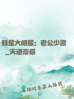 我是大明星：老公少傲嬌