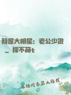 我是大明星：老公少傲嬌