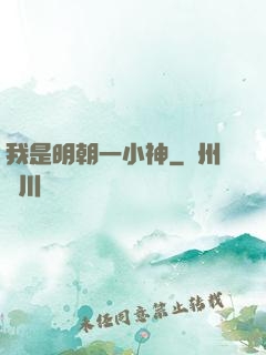 我是明朝一小神