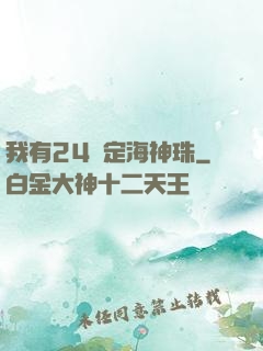 我有24顆定海神珠