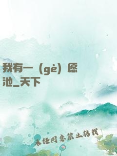 我有一個(gè)許愿池