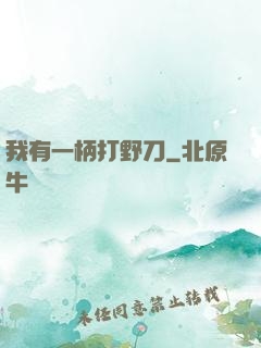 我有一柄打野刀