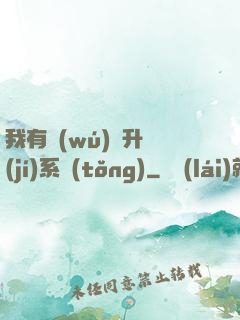 我有無(wú)敵升級(jí)系統(tǒng)