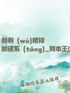 我有無(wú)限掠奪加速系統(tǒng)