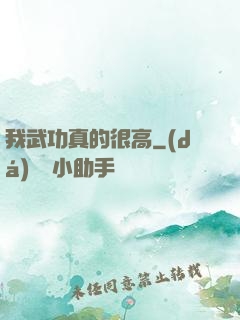 我武功真的很高