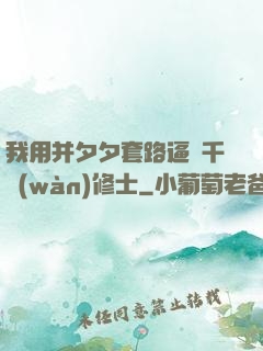 我用并夕夕套路逼瘋千萬(wàn)修士
