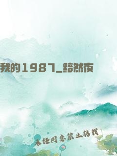 我的1987