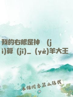 我的右眼是神級計(jì)算機(jī)