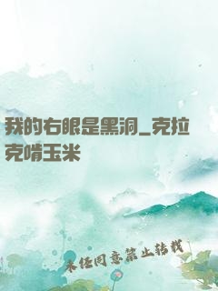 我的右眼是黑洞