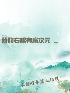 我的右眼有扇次元門