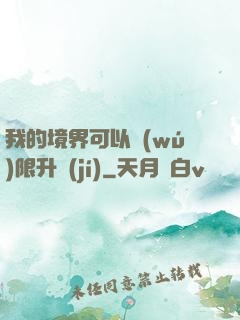 我的境界可以無(wú)限升級(jí)