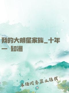 我的大明星家族