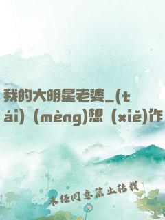 我的大明星老婆