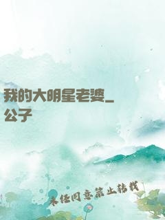 我的大明星老婆