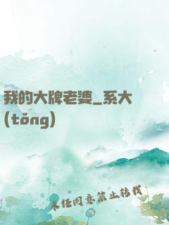 我的大牌老婆