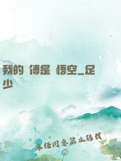 我的師傅是孫悟空