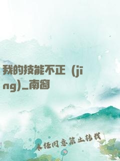 我的技能不正經(jīng)