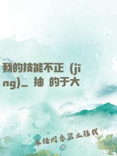 我的技能不正經(jīng)