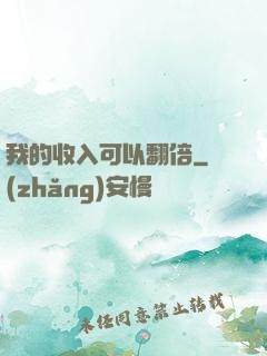 我的收入可以翻倍