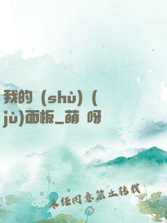 我的數(shù)據(jù)面板