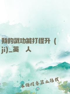 我的武功能打怪升級(jí)