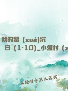 我的留學(xué)沉淪日記(1-10)