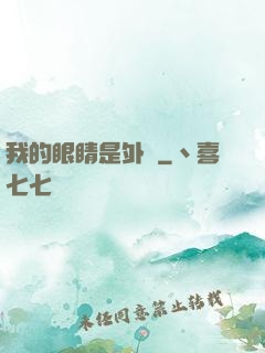 我的眼睛是外掛